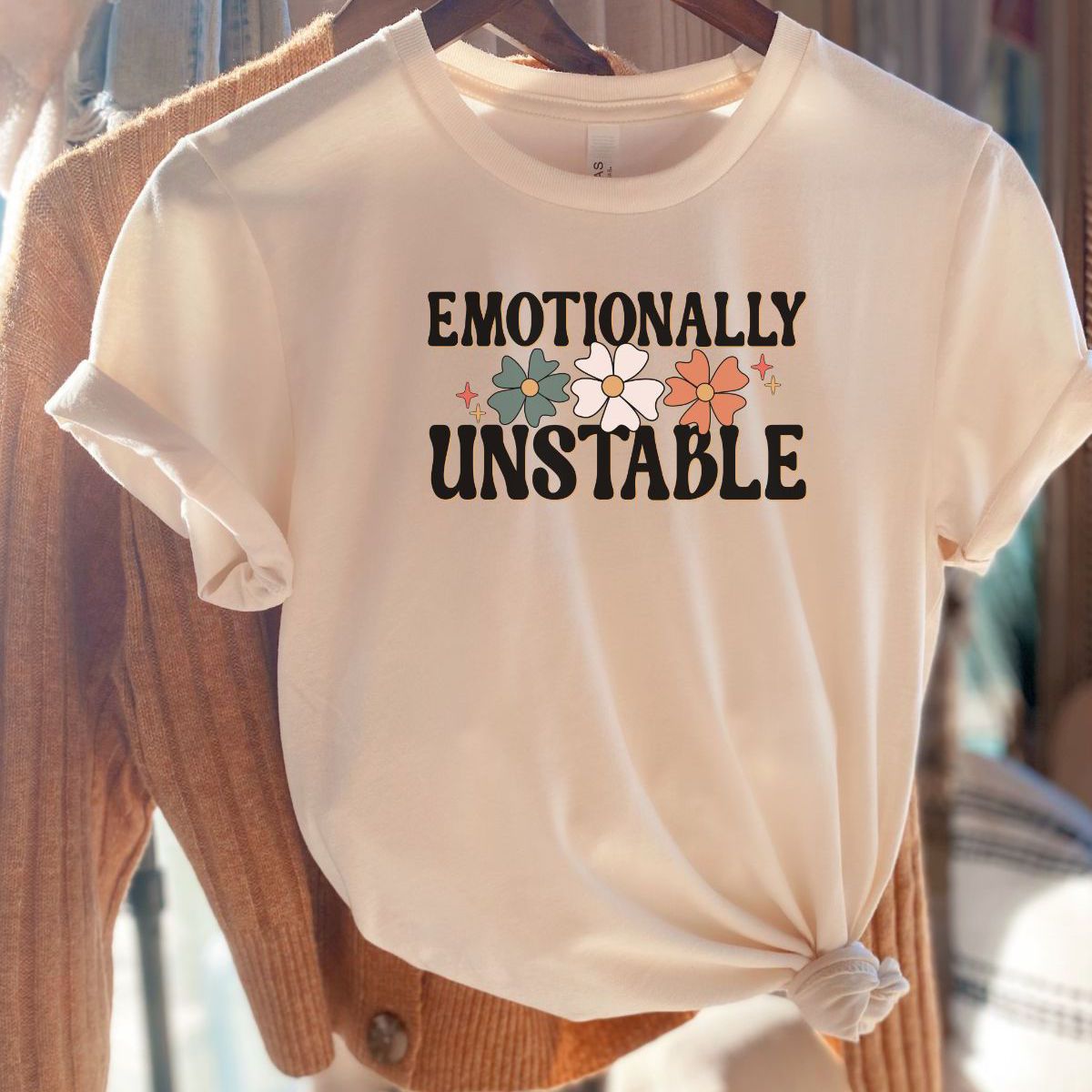 Emotionally Unstable Women'S T-Shirt Casual
