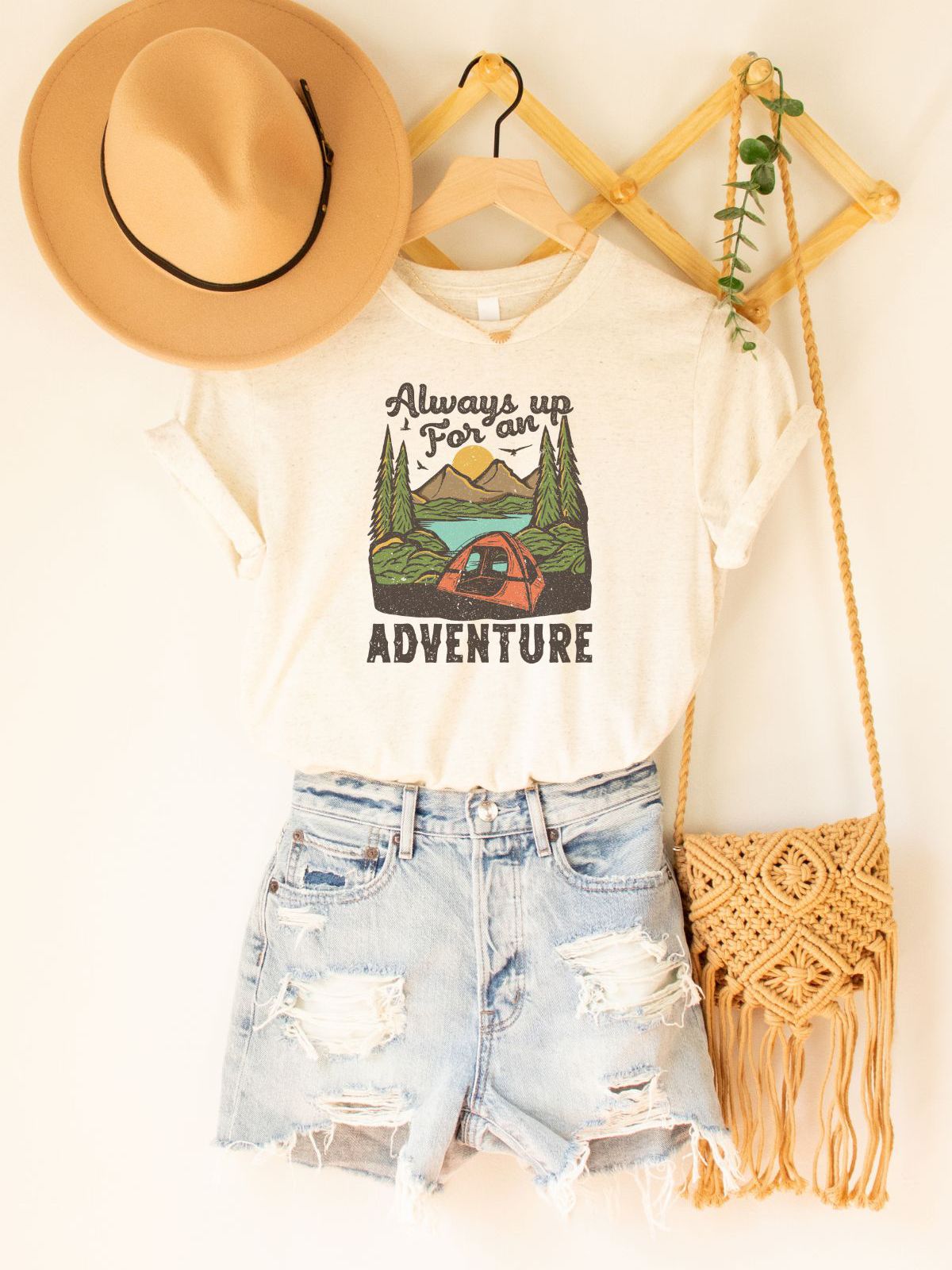 Adventure Women's T-Shirt Camping Outdoors