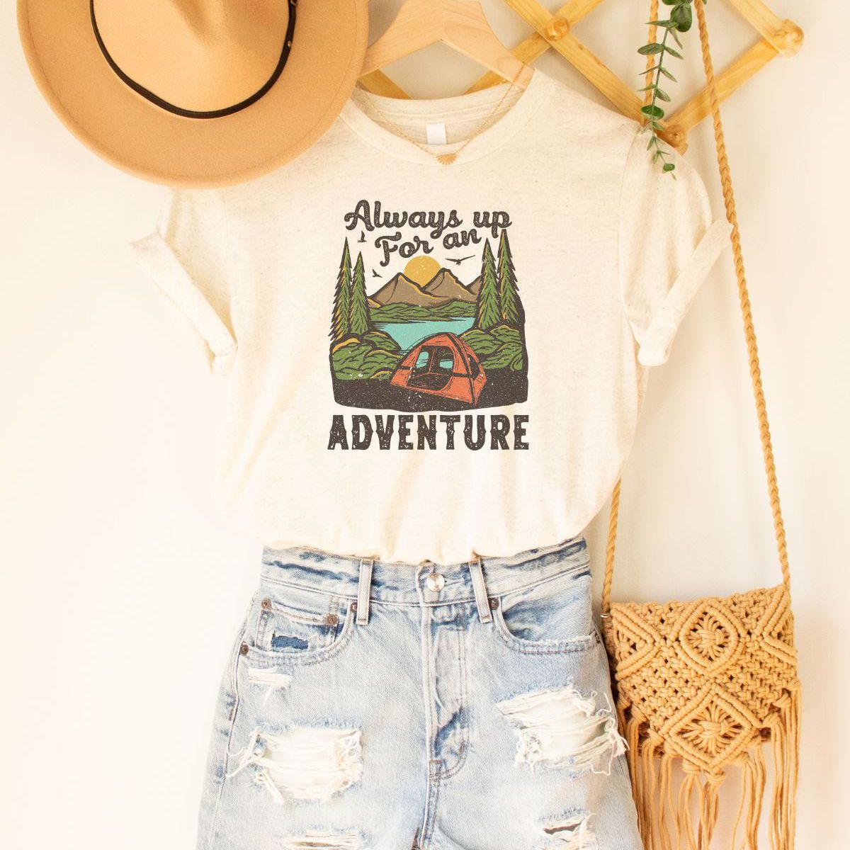 Adventure Women's T-Shirt Camping Outdoors