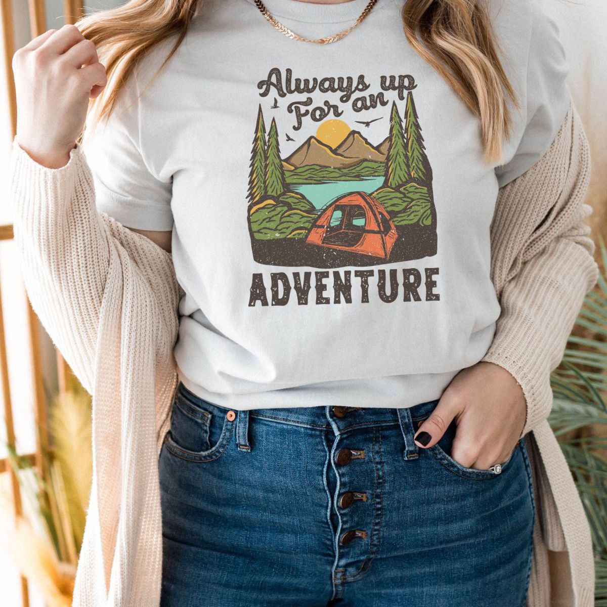 Adventure Women's T-Shirt Camping Outdoors