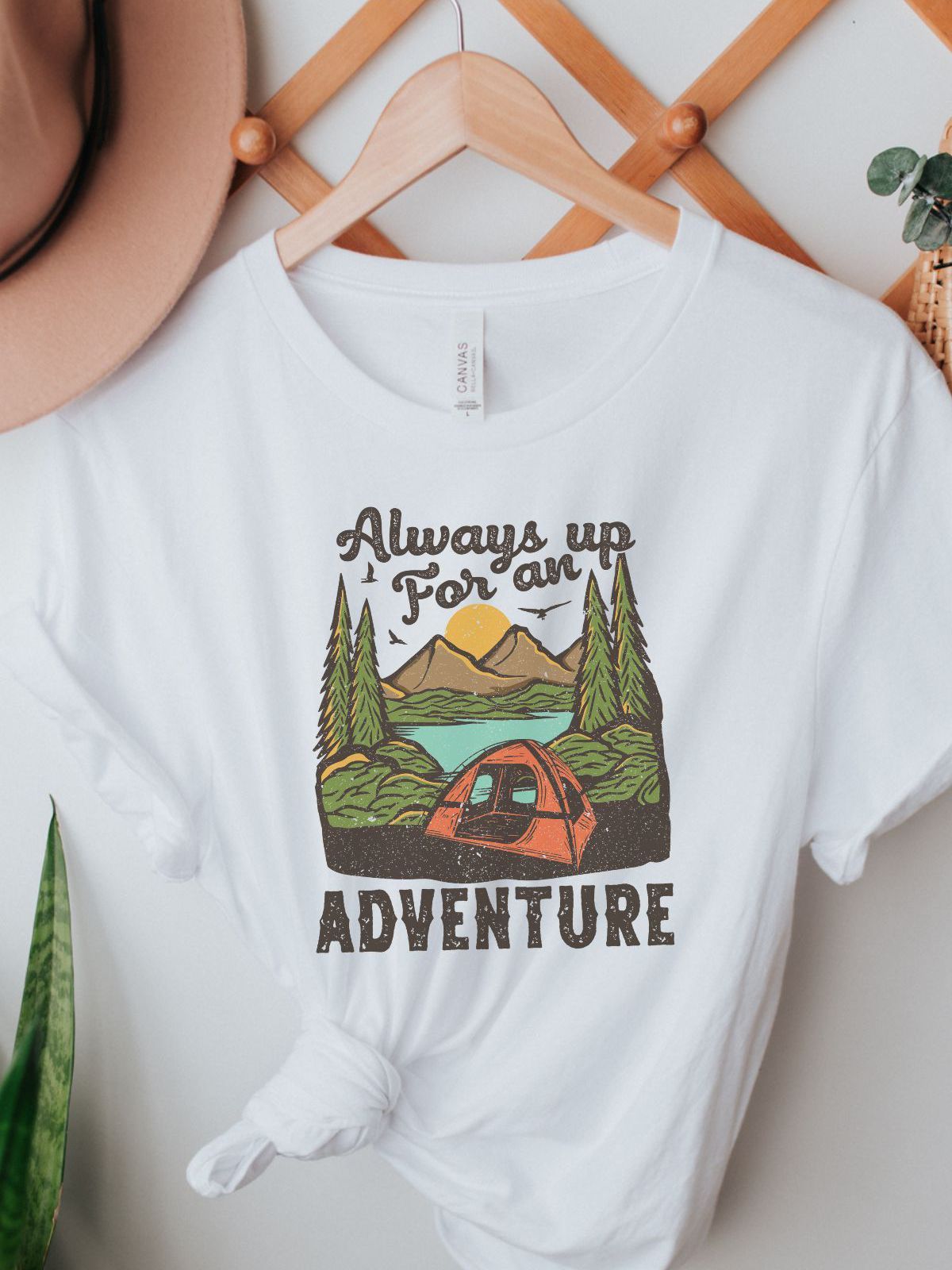Adventure Women's T-Shirt Camping Outdoors