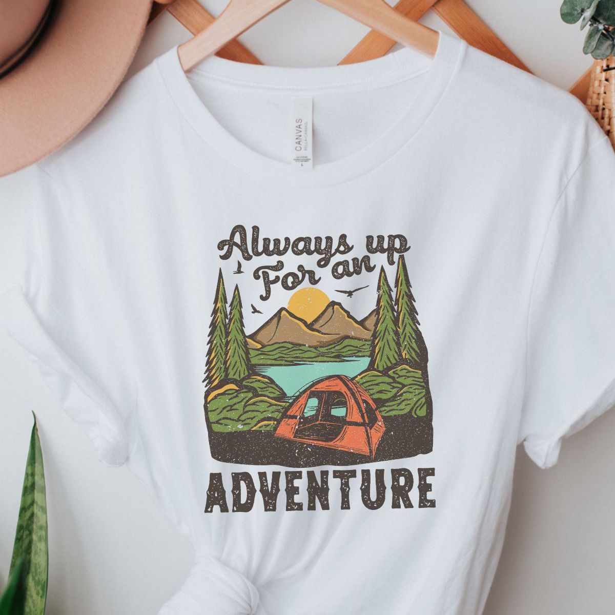 Adventure Women's T-Shirt Camping Outdoors