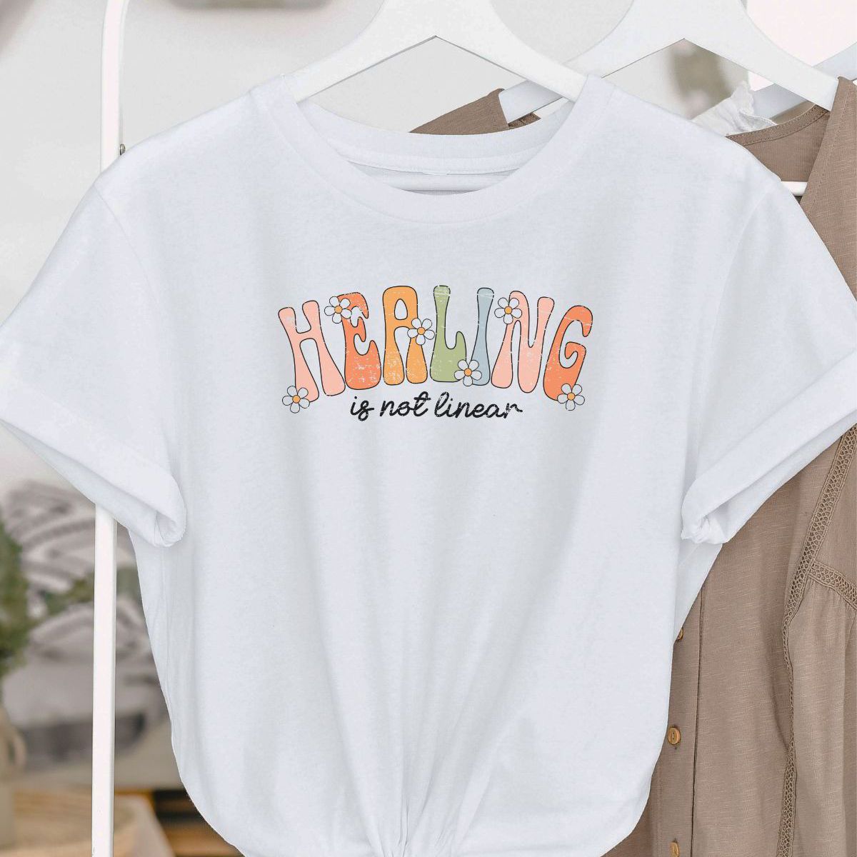 Healing Womens T-Shirt Casual