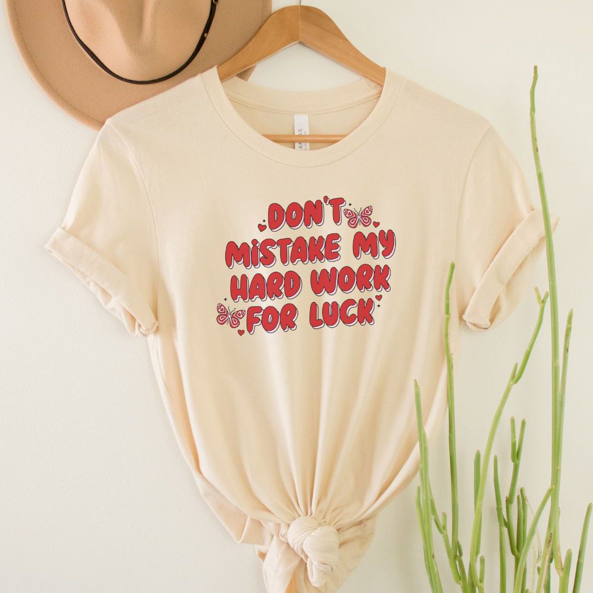 Hard Work Women's T-Shirt Motivation