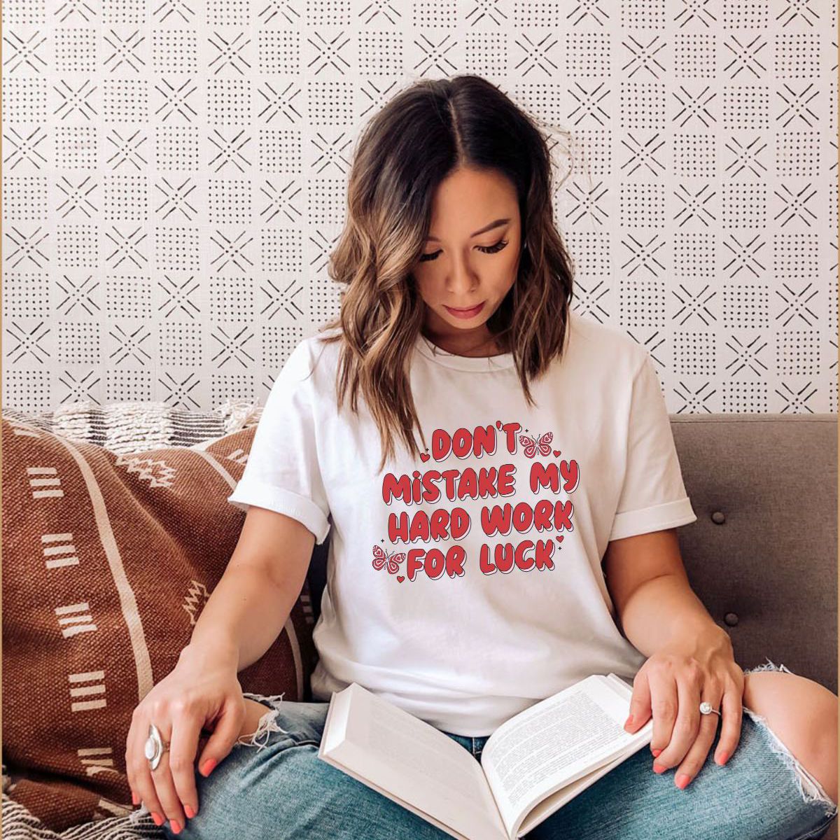 Hard Work Women's T-Shirt Motivation