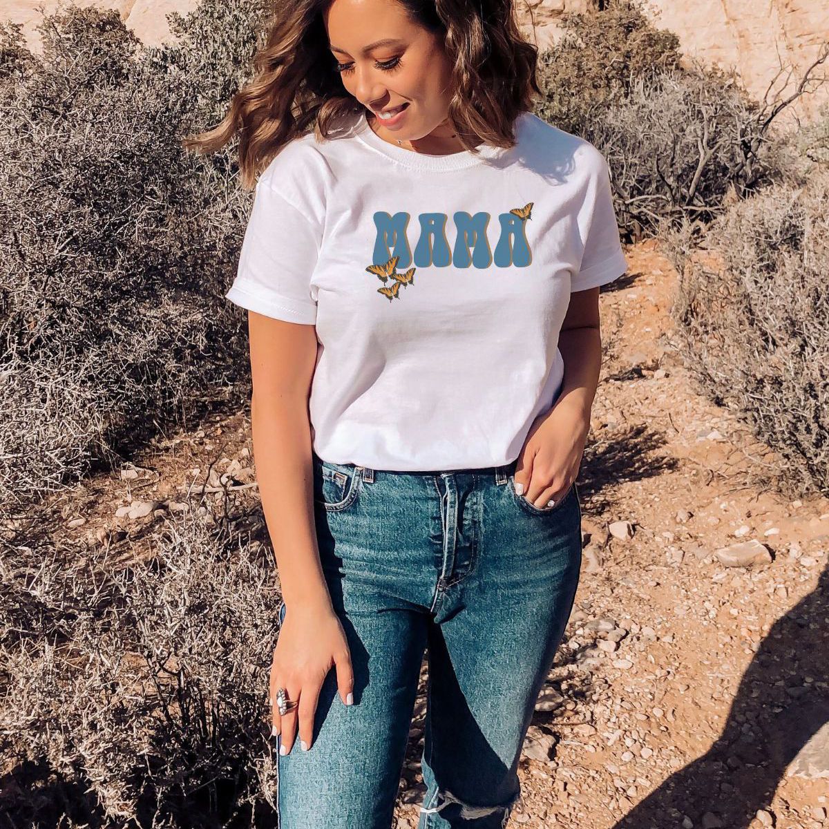 Mama Women's T-Shirt Casual