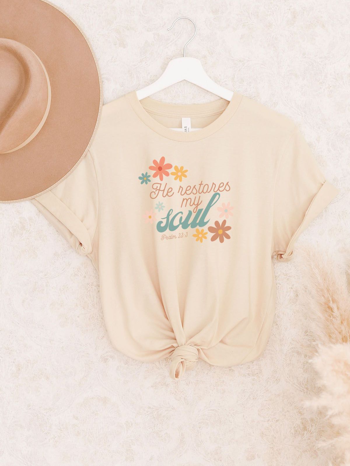 He Restores My Soul Women's Tee Spring