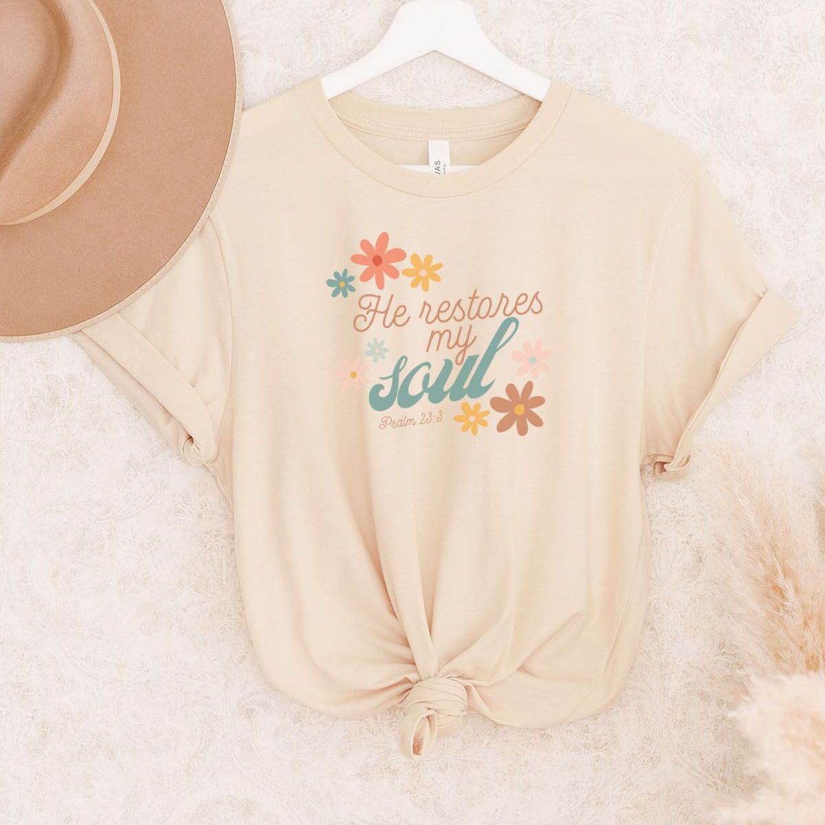 He Restores My Soul Women's Tee Spring