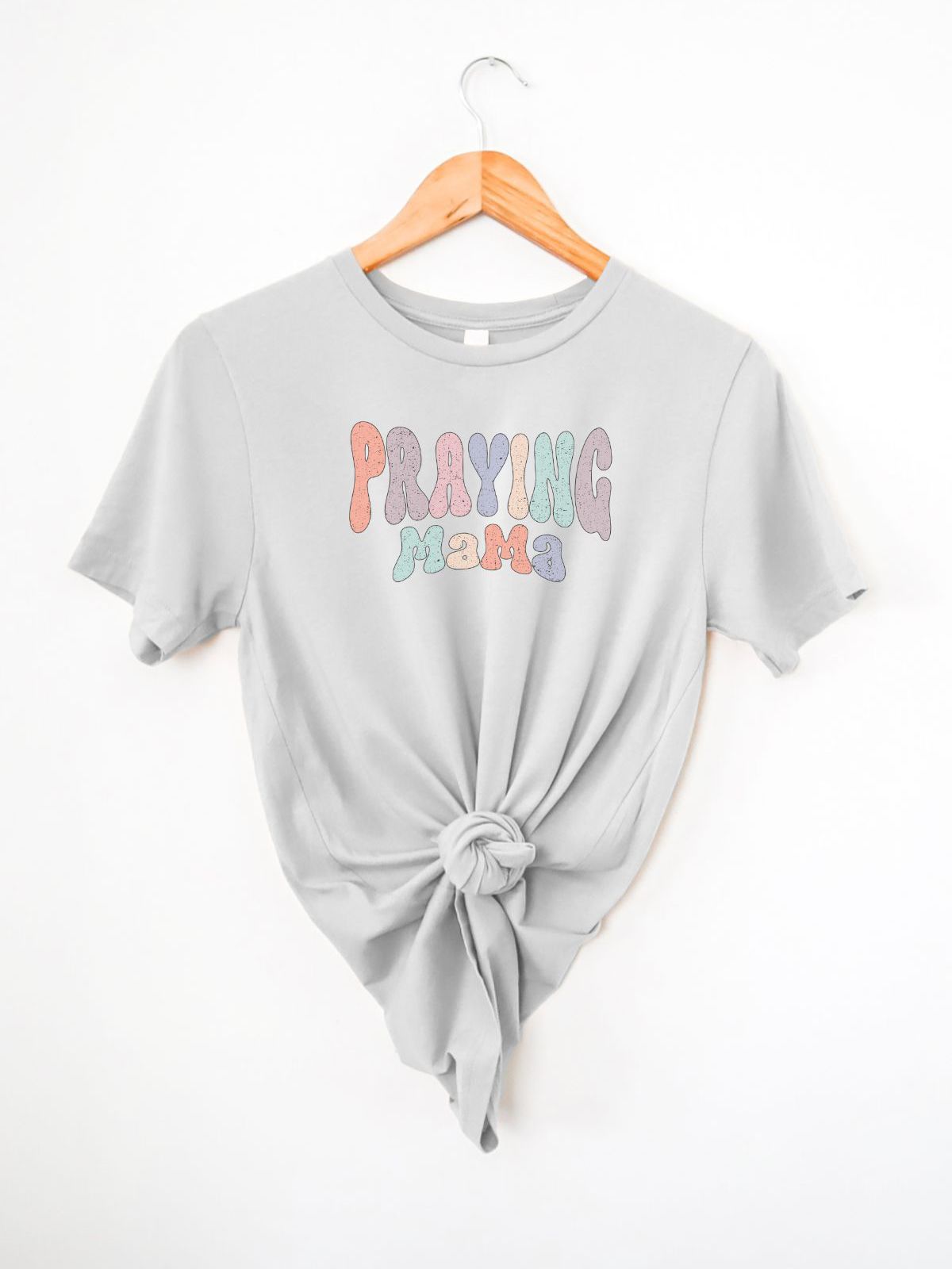 Praying Mama Womens Tee Casual