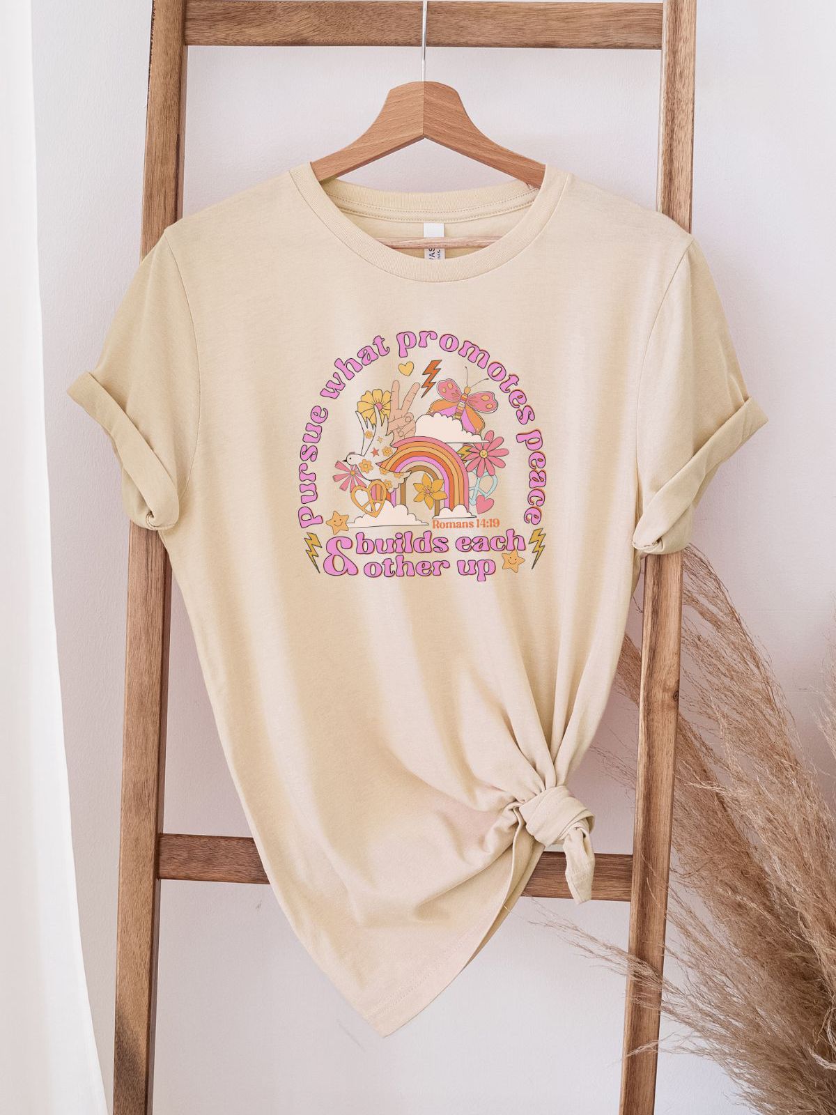 Pursue Peace Womens Tee Spring
