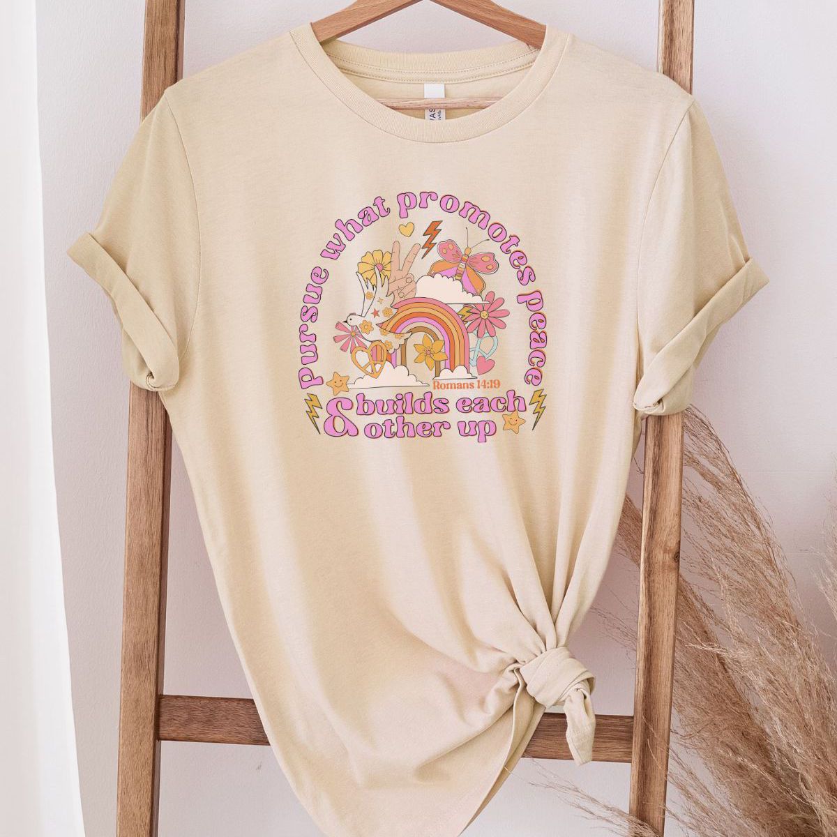 Pursue Peace Womens Tee Spring