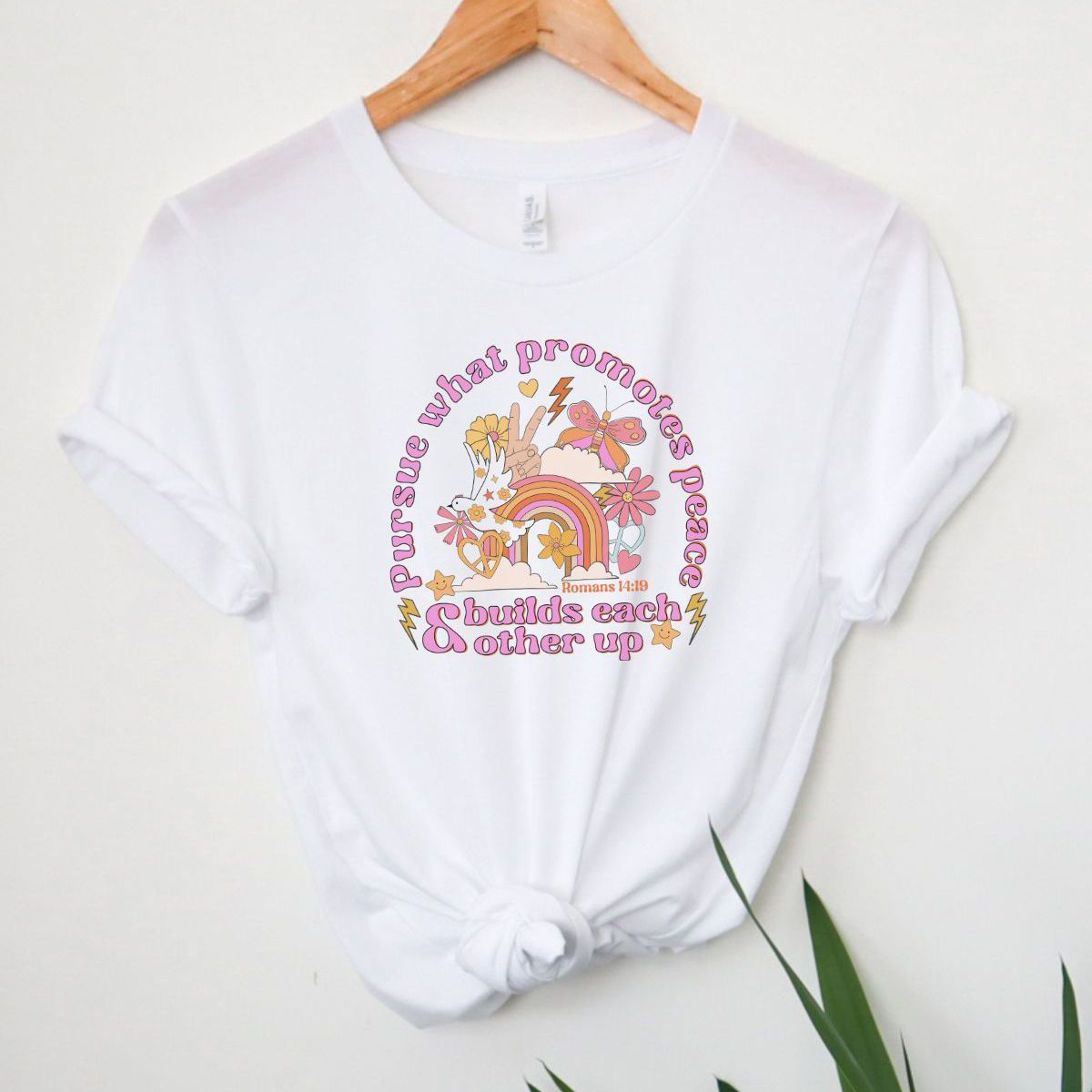 Pursue Peace Womens Tee Spring