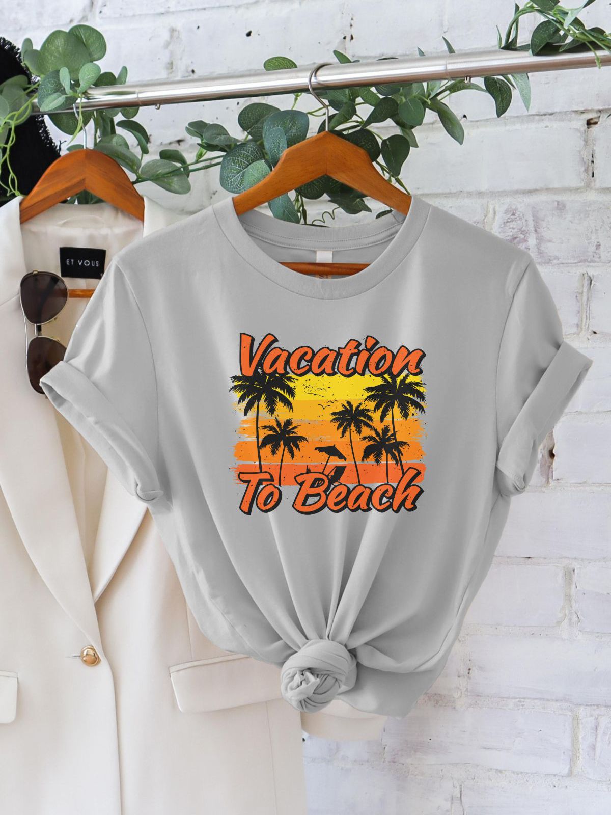 Beach Vacation Graphic Tee