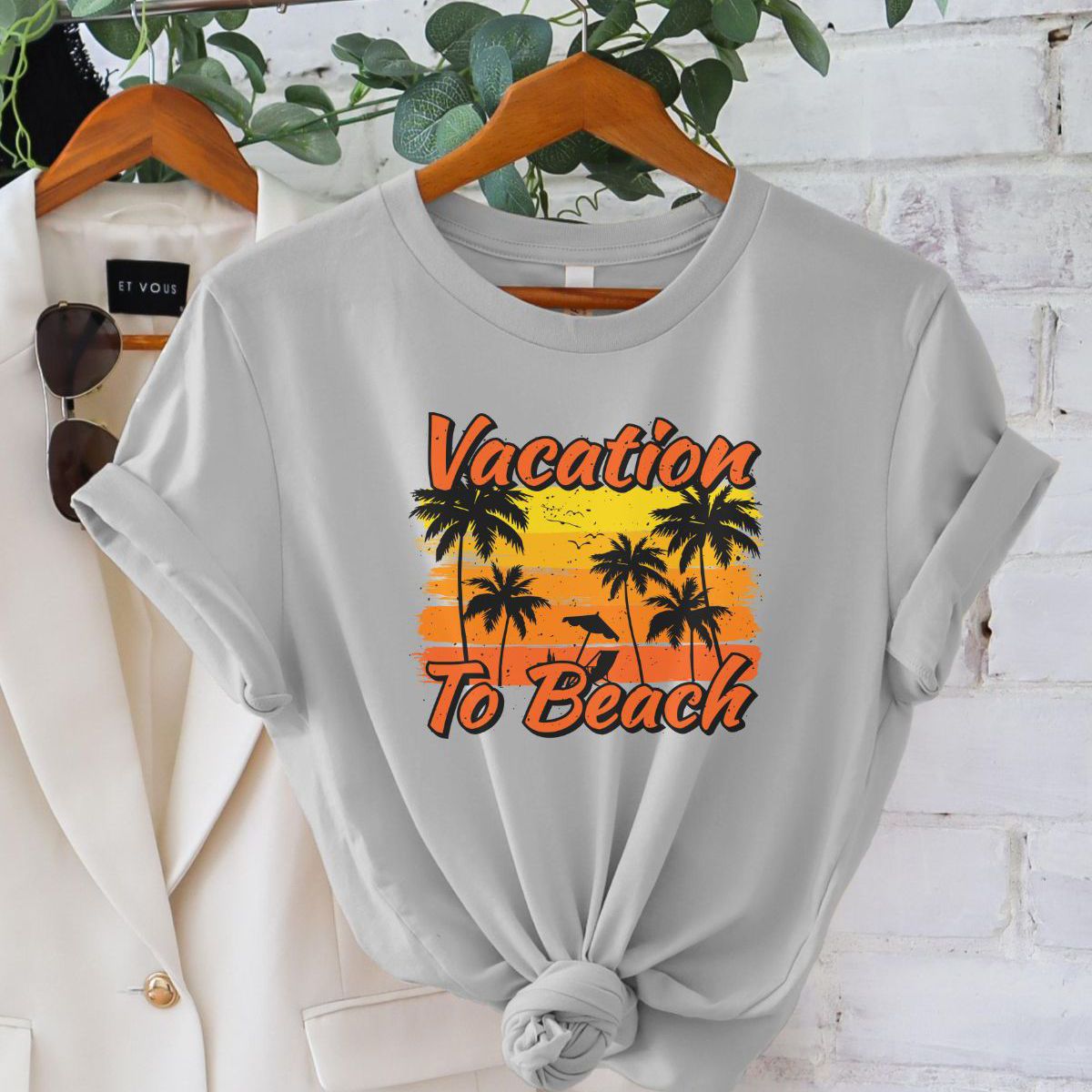 Beach Vacation Graphic Tee