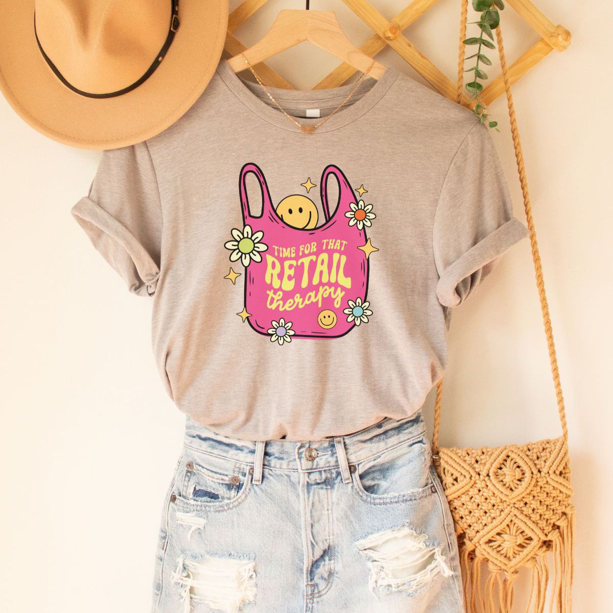 Retail Therapy Women's T-Shirt Spring