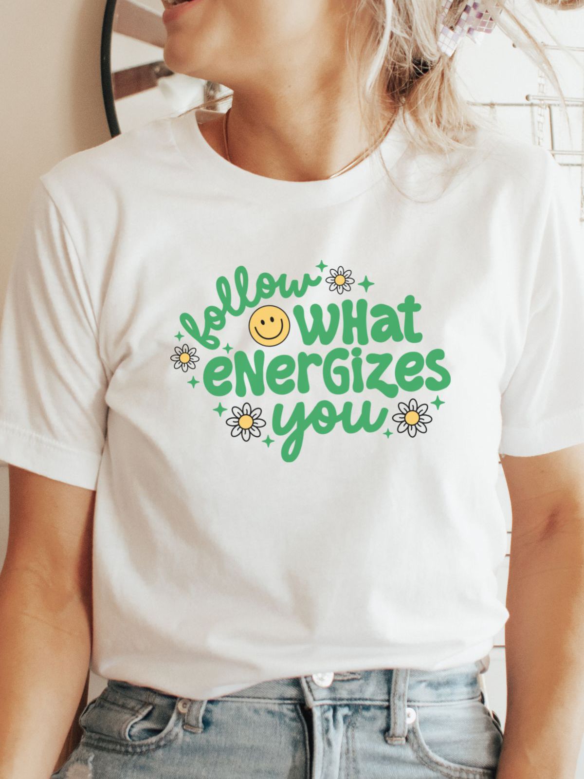 Follow What Energizes You Women T-Shirt
