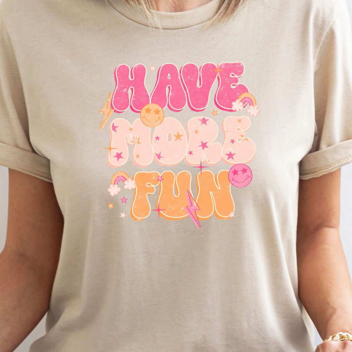 Have More Fun Womens Tee Casual