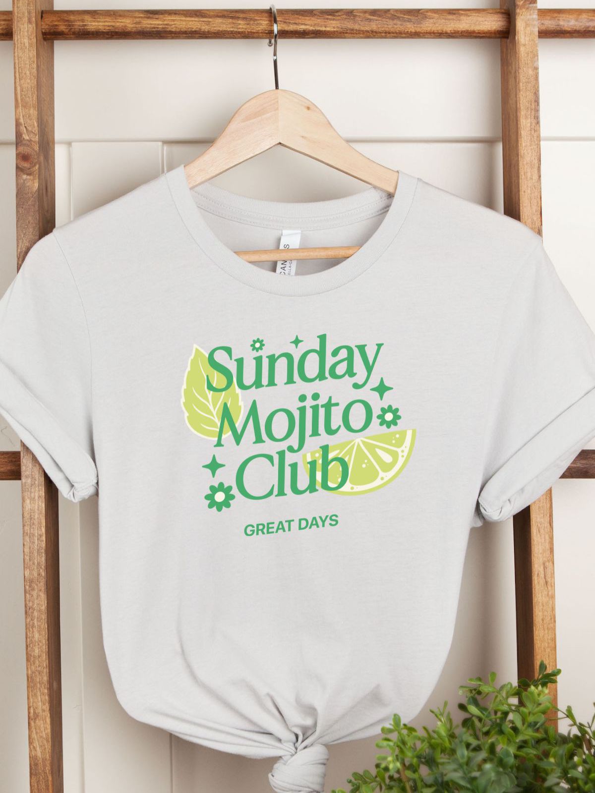 Sunday Mojito Club Soft Cotton Tee