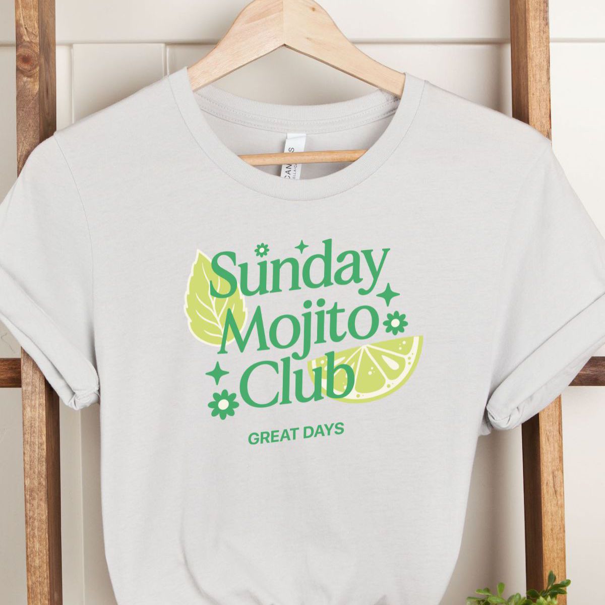 Sunday Mojito Club Soft Cotton Tee
