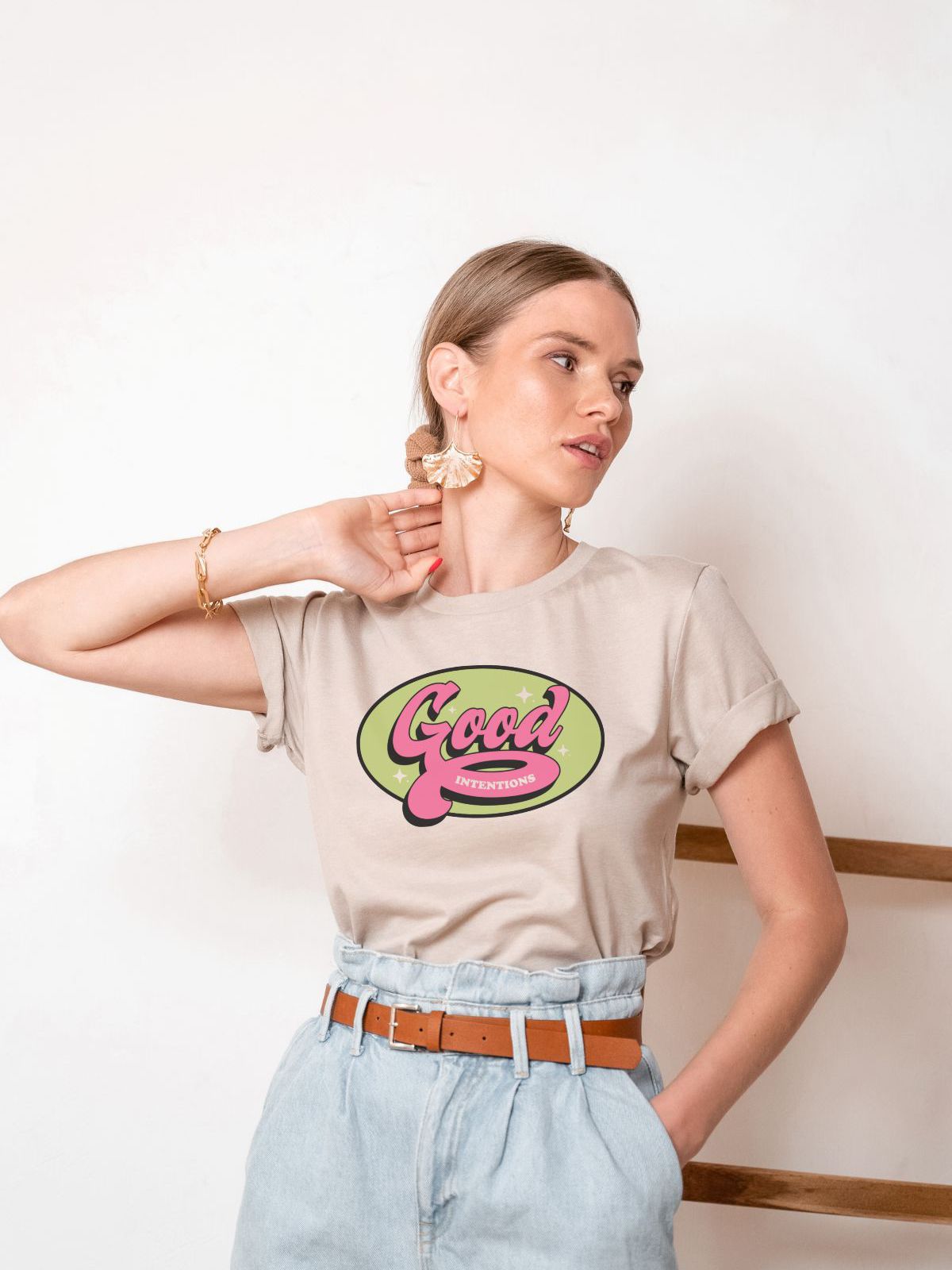 Good Intentions Women Shirt Casual