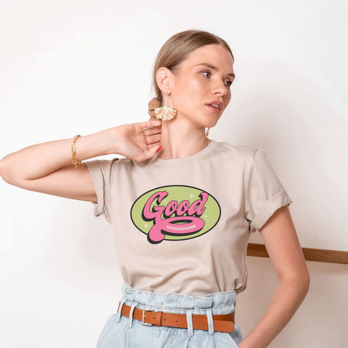 Good Intentions Women Shirt Casual