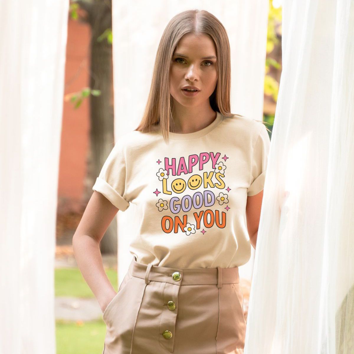 Positive Vibes Graphic Tee