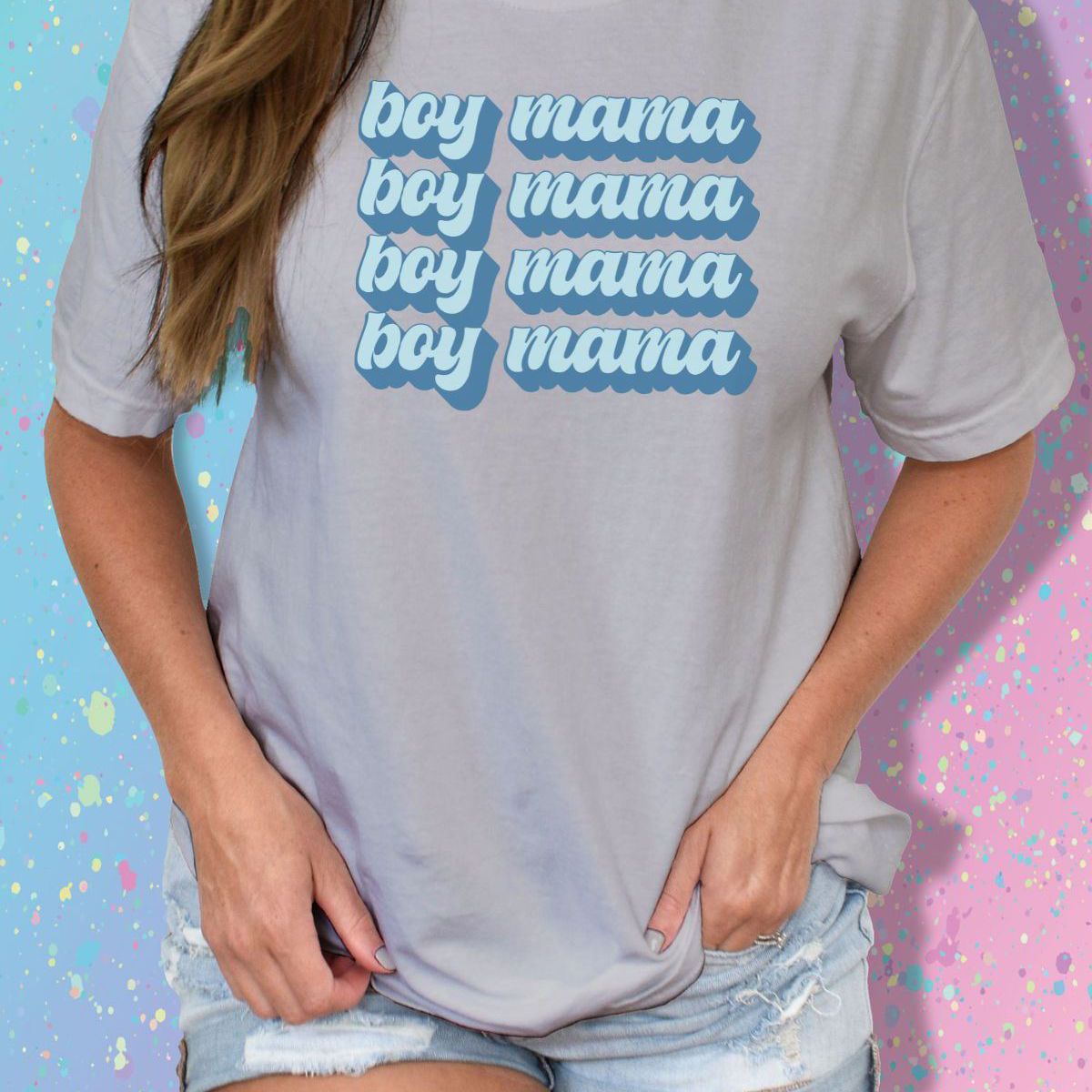 Boy Mama Women's Tee Casual Wear