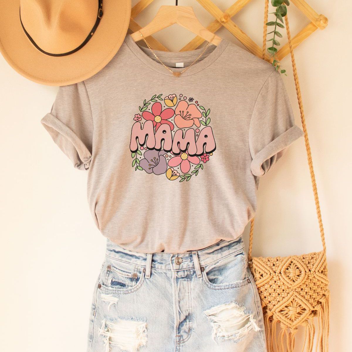 Floral Graphic Comfort Tee