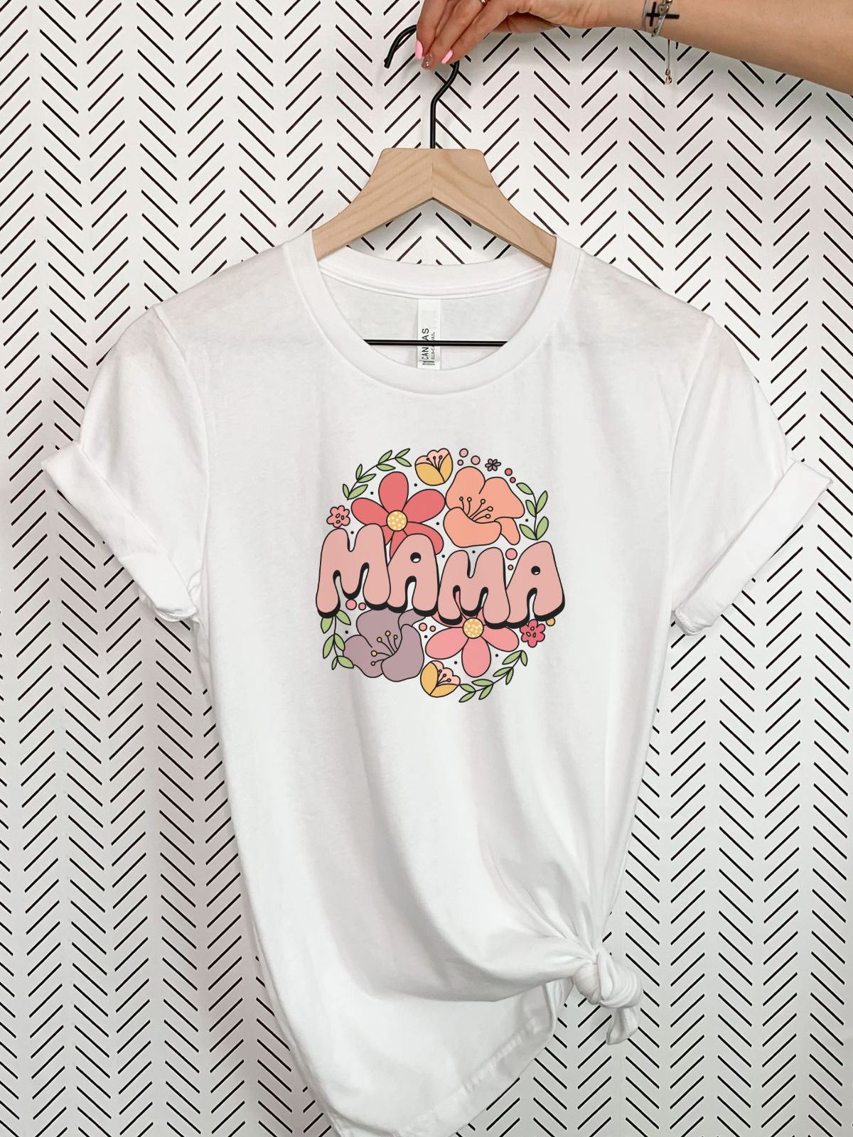 Floral Graphic Comfort Tee