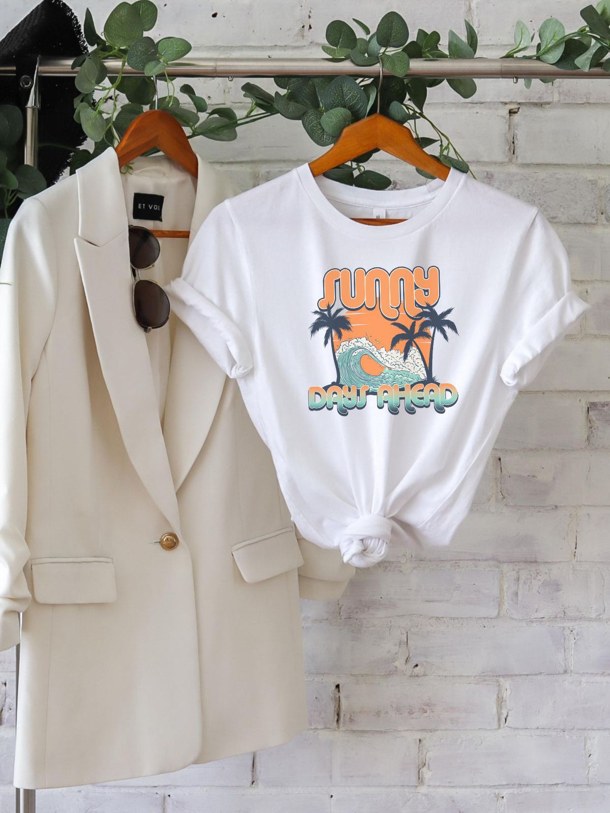 Sunny Days Ahead Women T-Shirt Summer
