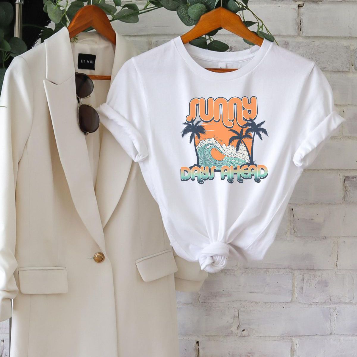 Sunny Days Ahead Women T-Shirt Summer