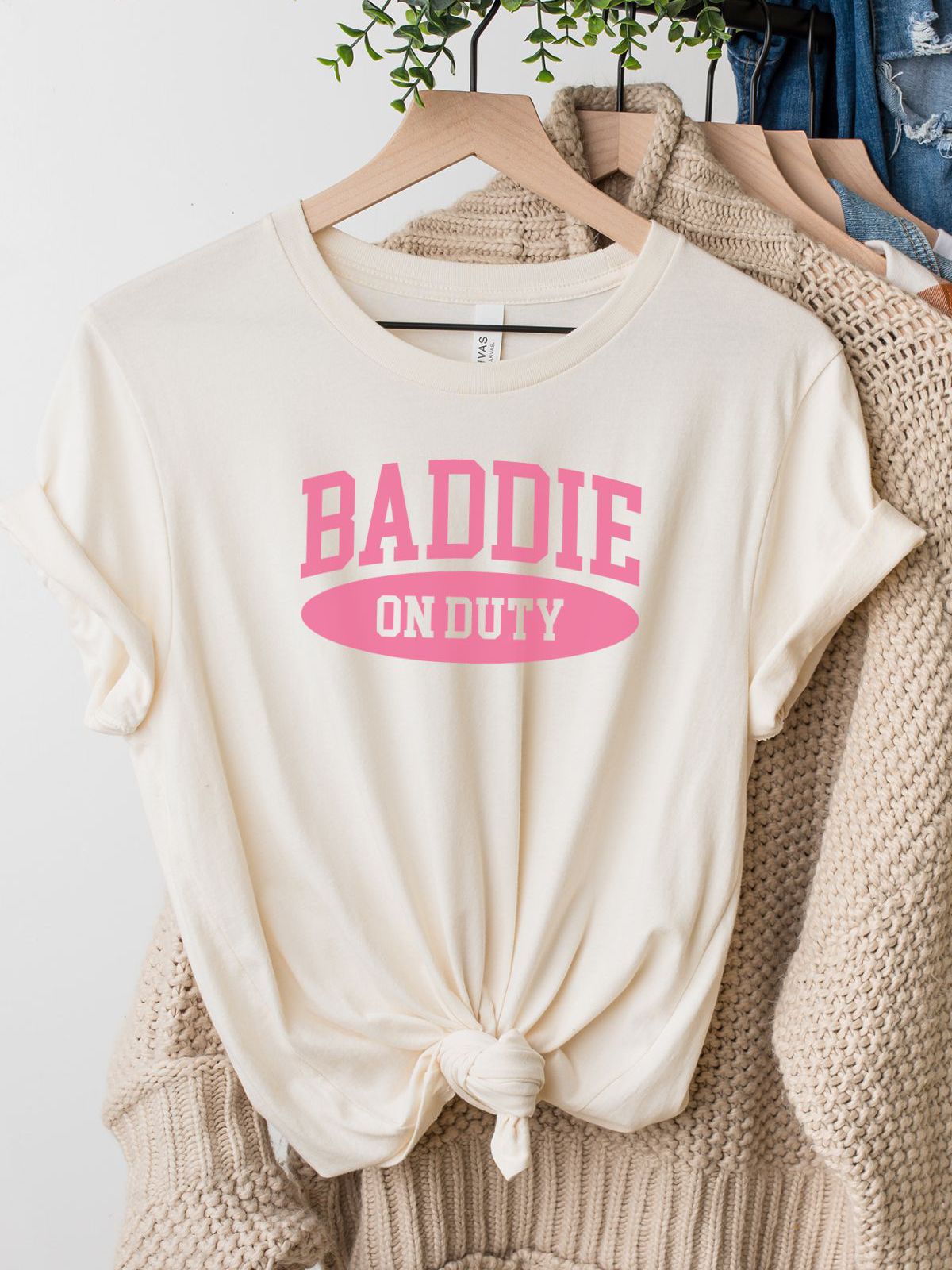 Baddie On Duty Graphic Tee