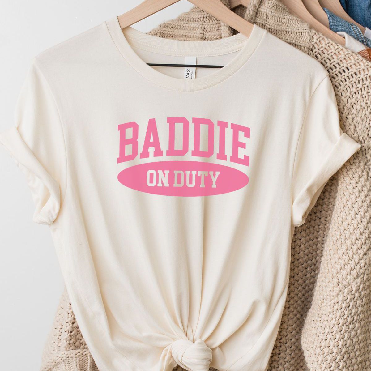 Baddie On Duty Graphic Tee