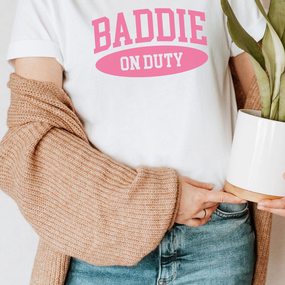 Baddie On Duty Graphic Tee