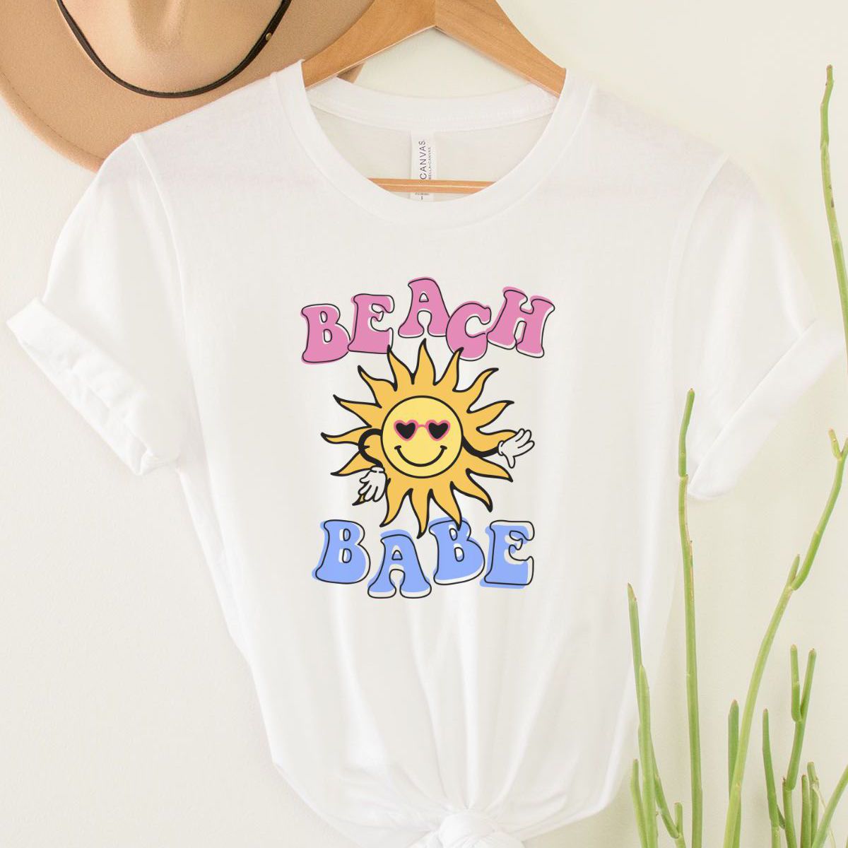 Beach Babe Womens T-shirt Summer