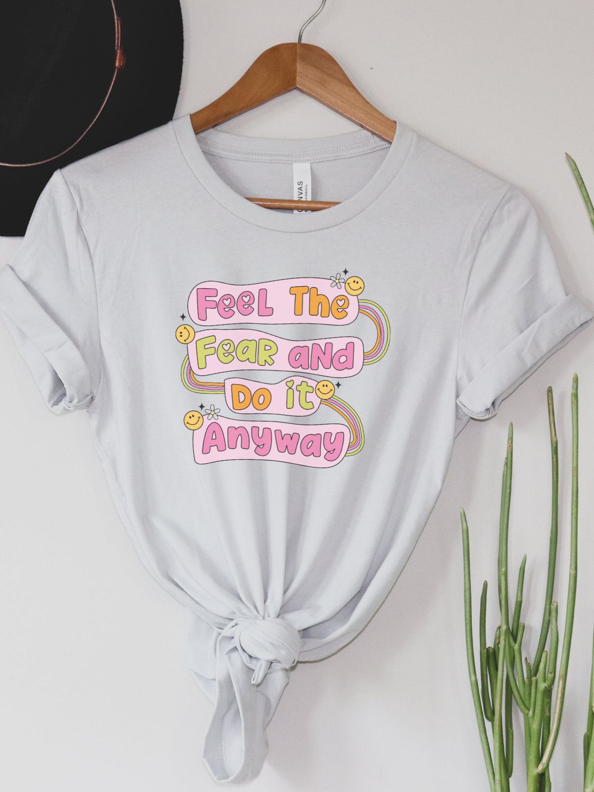 Feel The Fear Women's Tee Casual