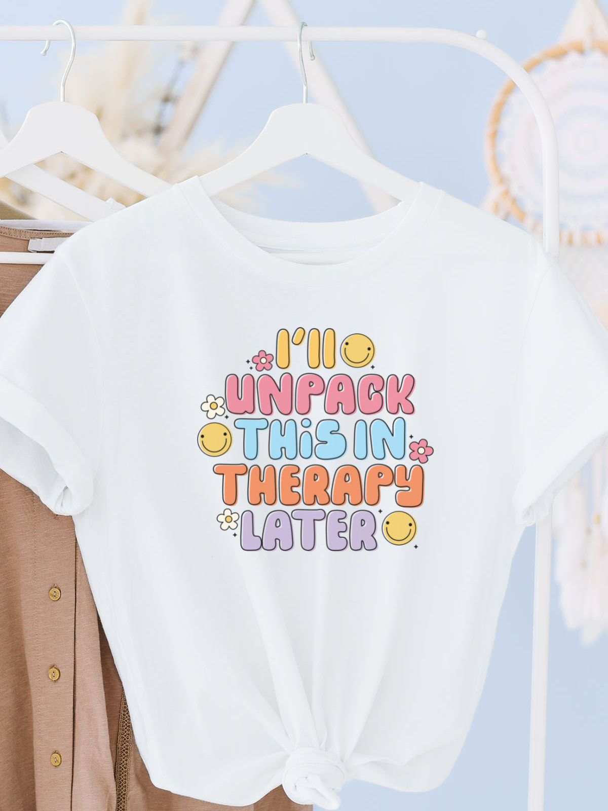 Unpack Therapy Later Women's Tee