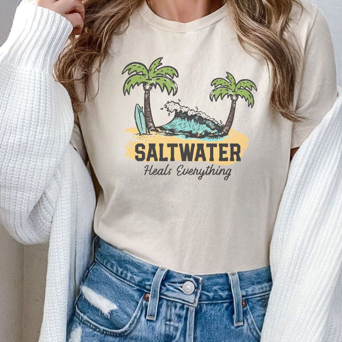 Saltwater Women's T-Shirt Summer Beach