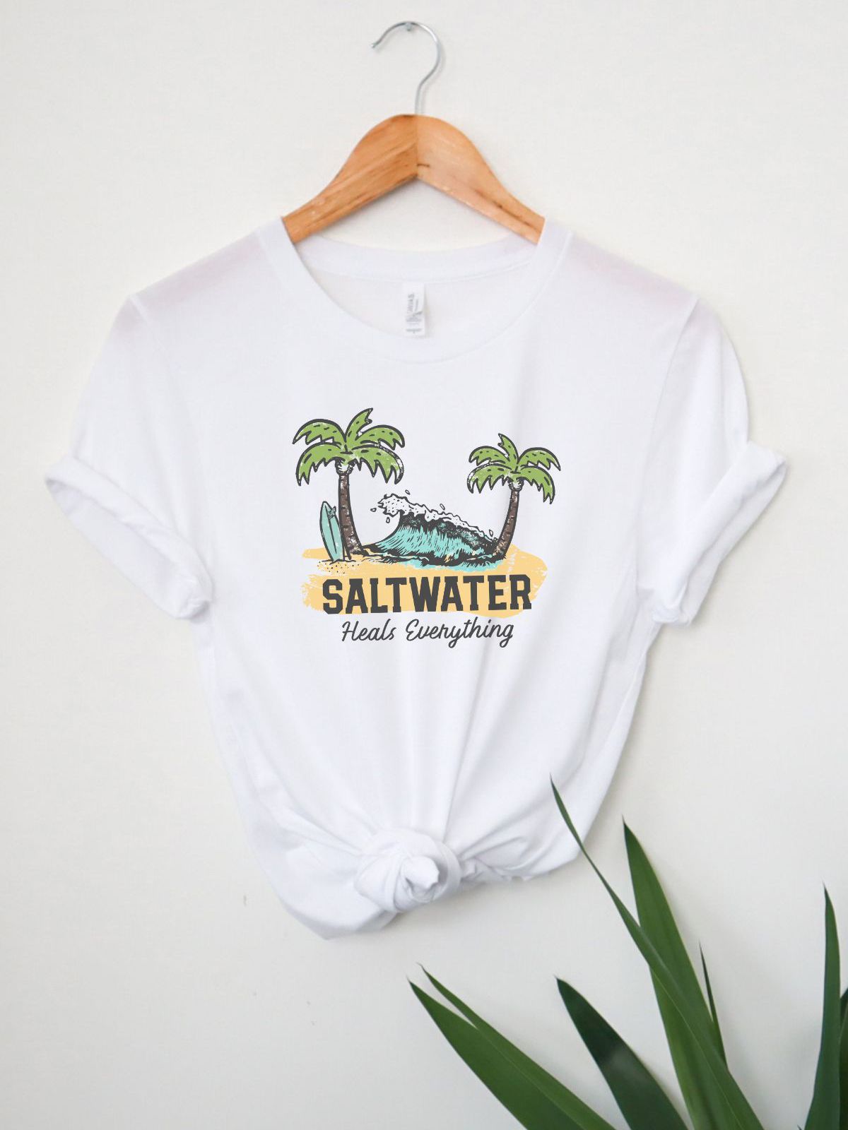 Saltwater Women's T-Shirt Summer Beach