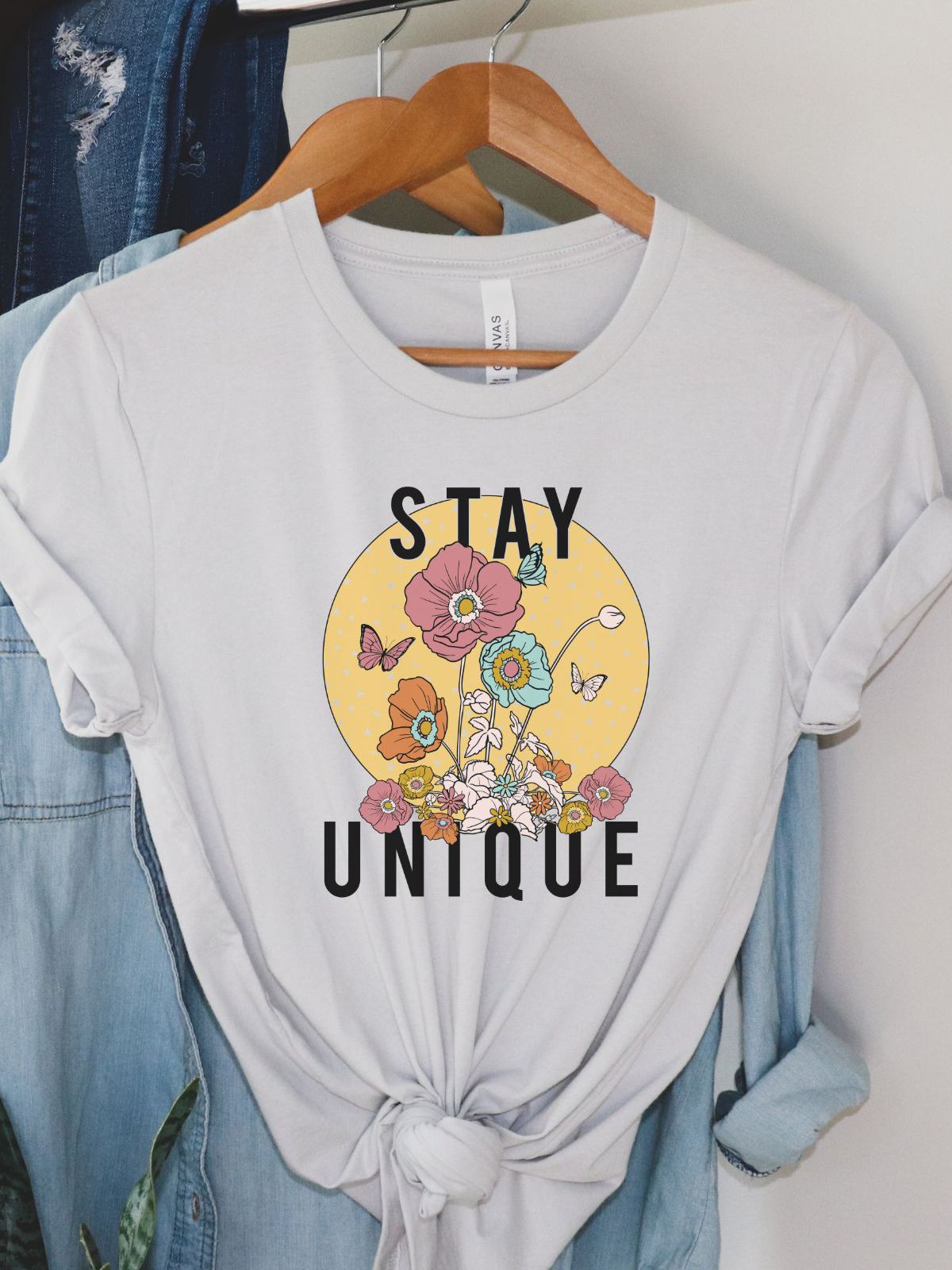 Stay Unique Womens T-Shirt Summer