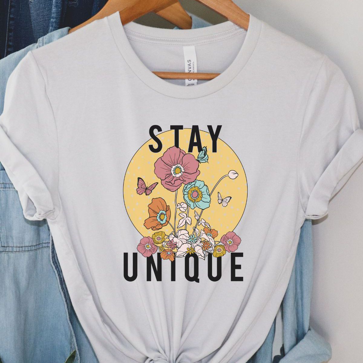 Stay Unique Womens T-Shirt Summer