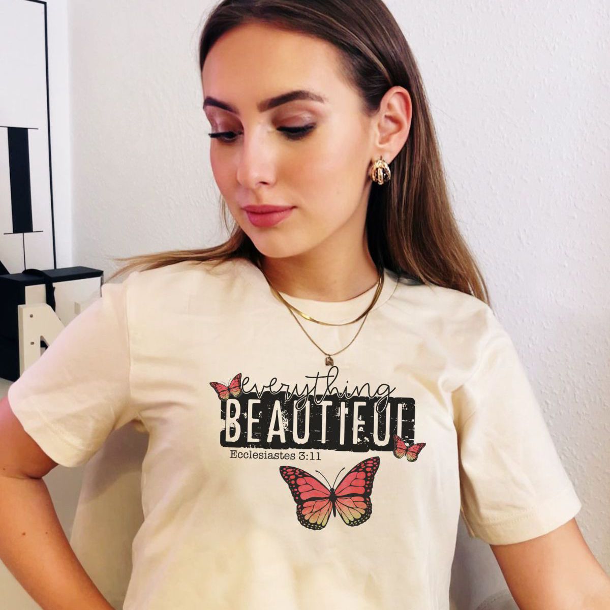 Everything Beautiful Women Tshirt Spring