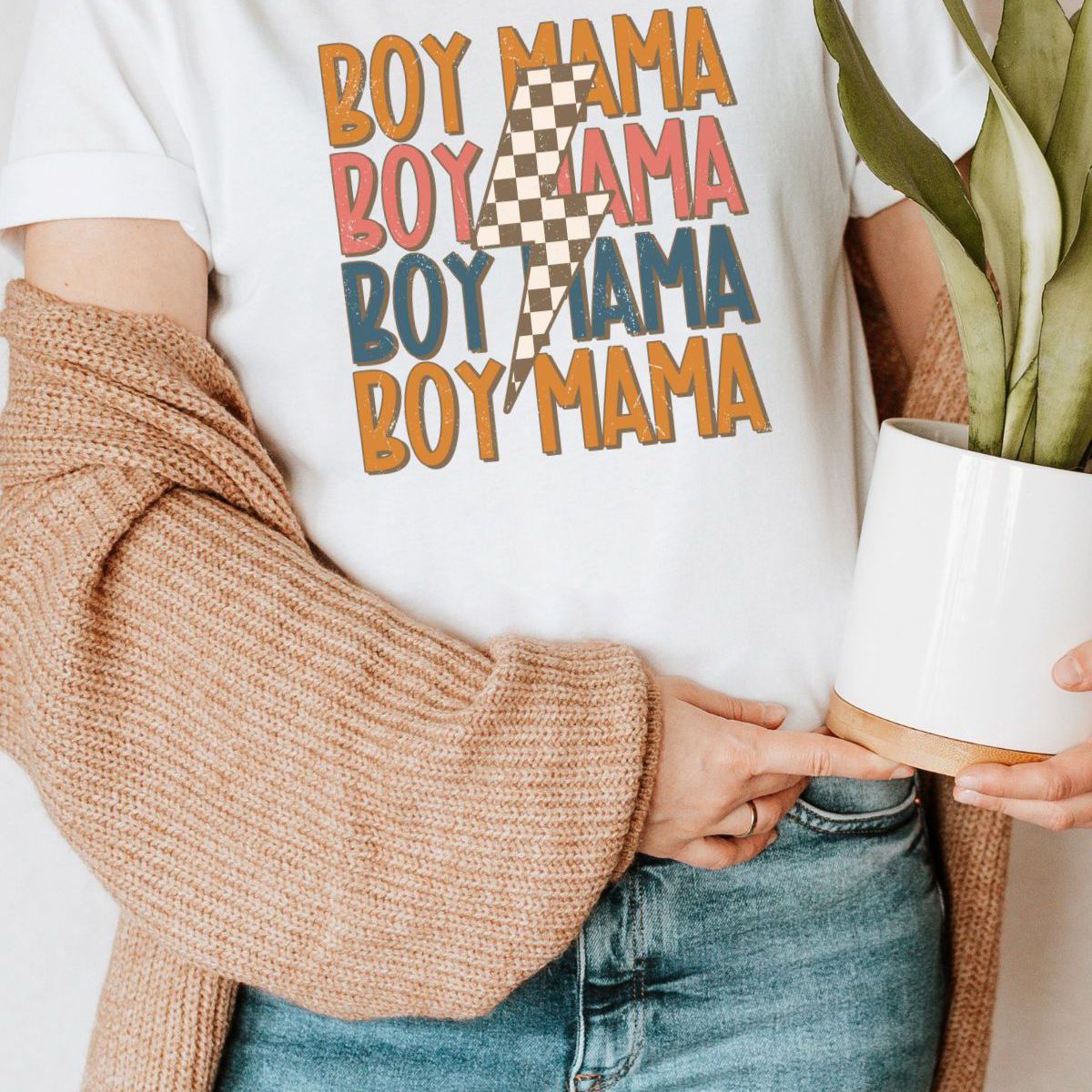 Boy Mama Graphic Tee