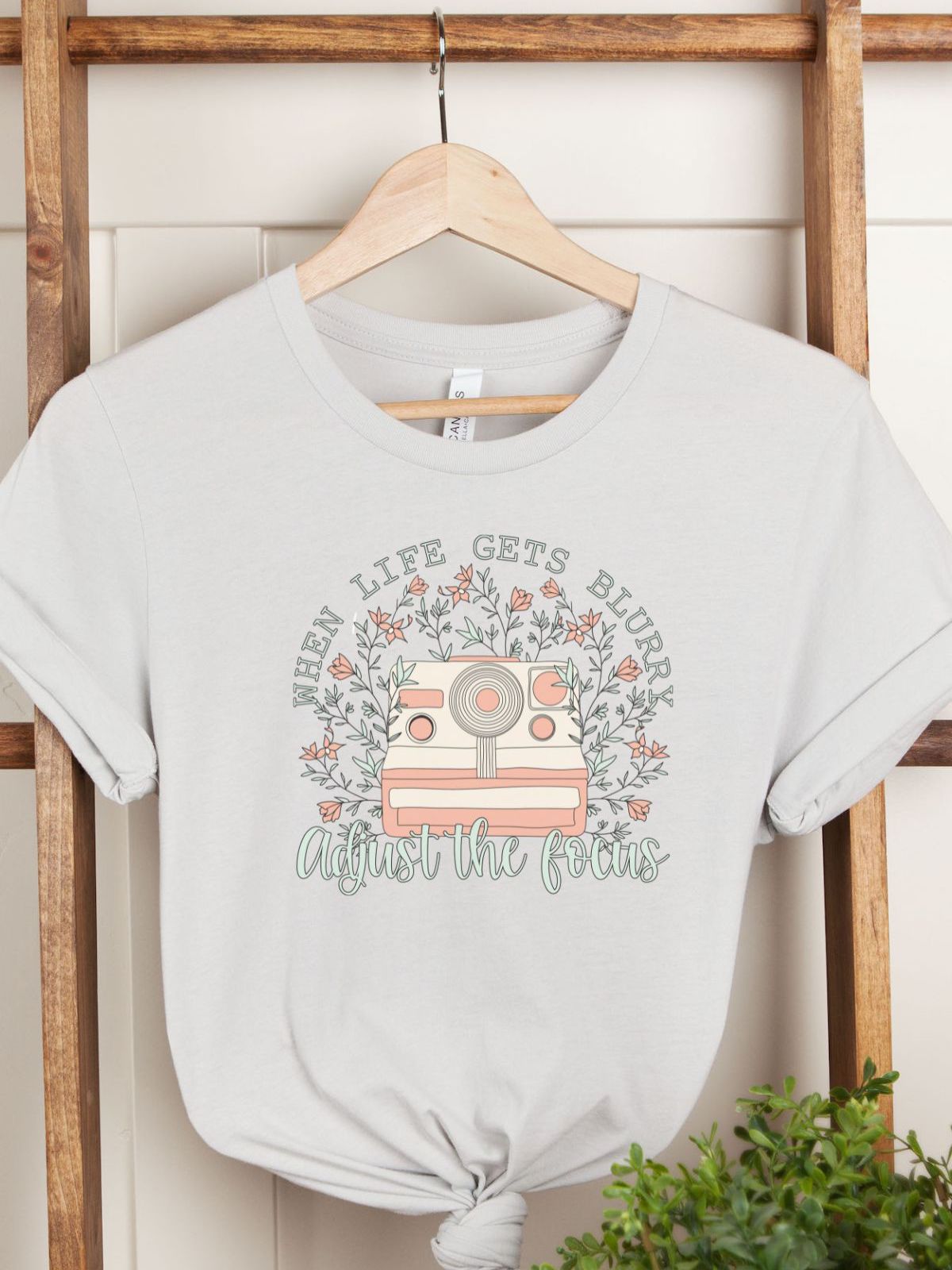 Vintage Camera Women T-Shirt Spring