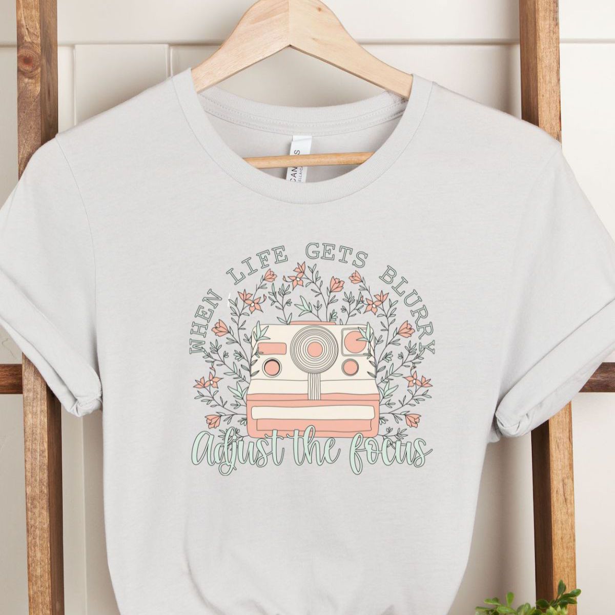 Vintage Camera Women T-Shirt Spring
