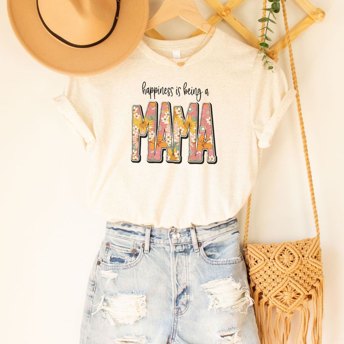 Happiness is Being a Mama Women's Tee