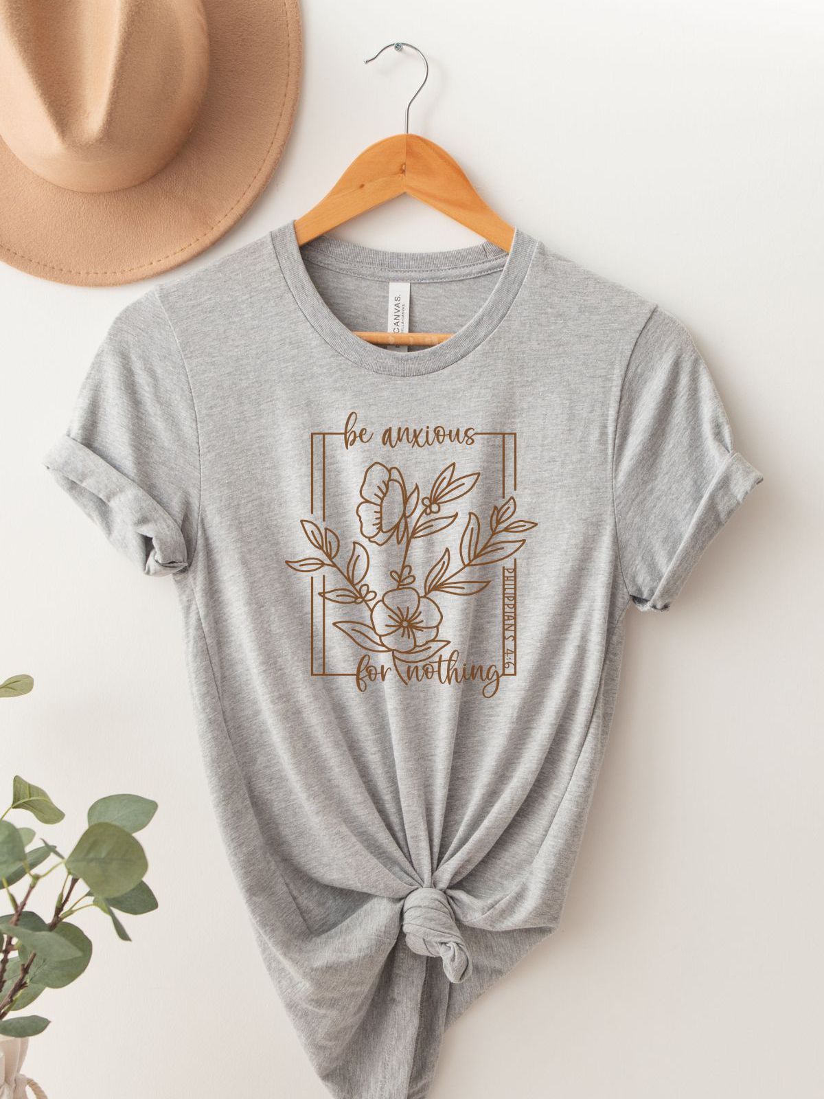 Be Anxious For Nothing Women'S T-Shirt