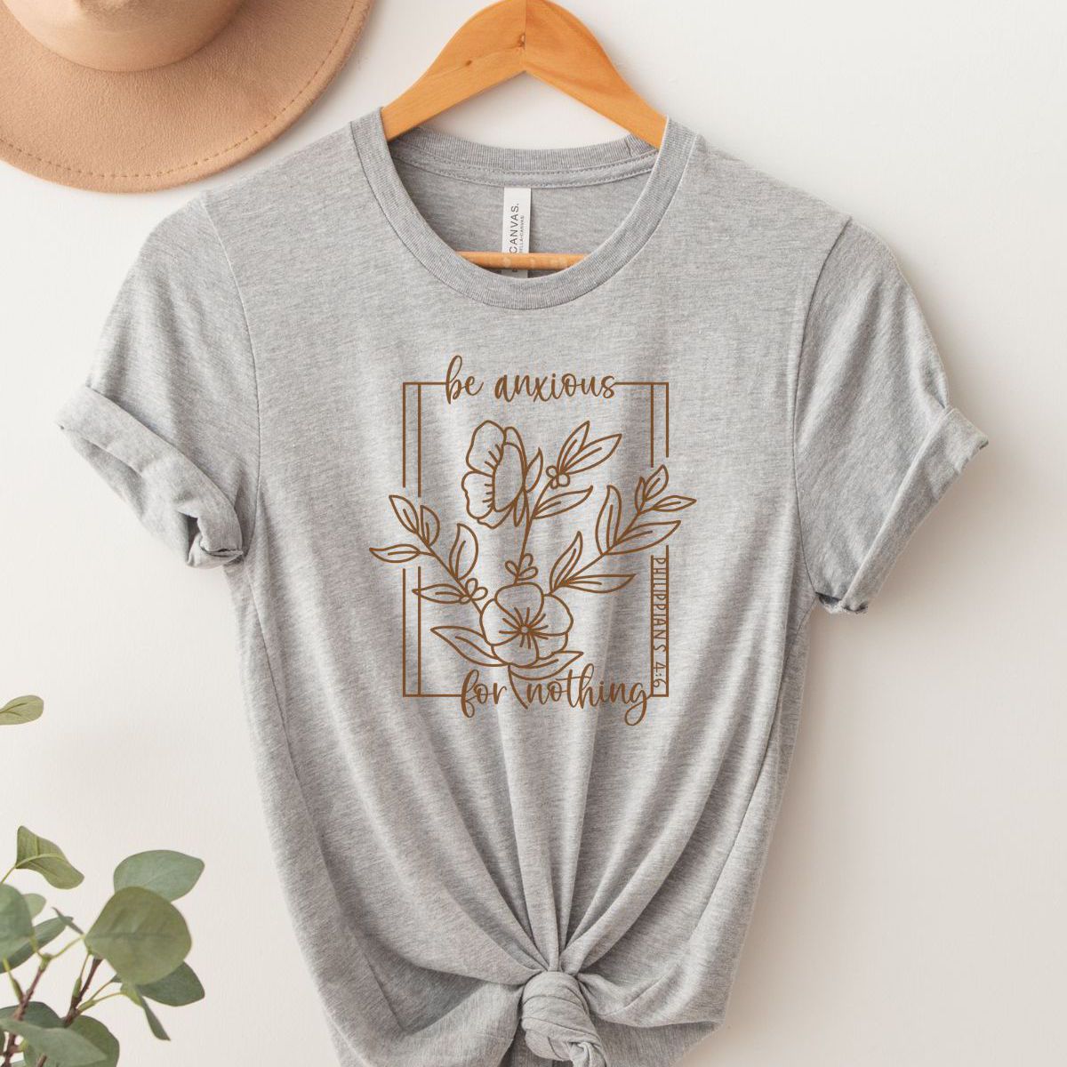 Be Anxious For Nothing Women'S T-Shirt