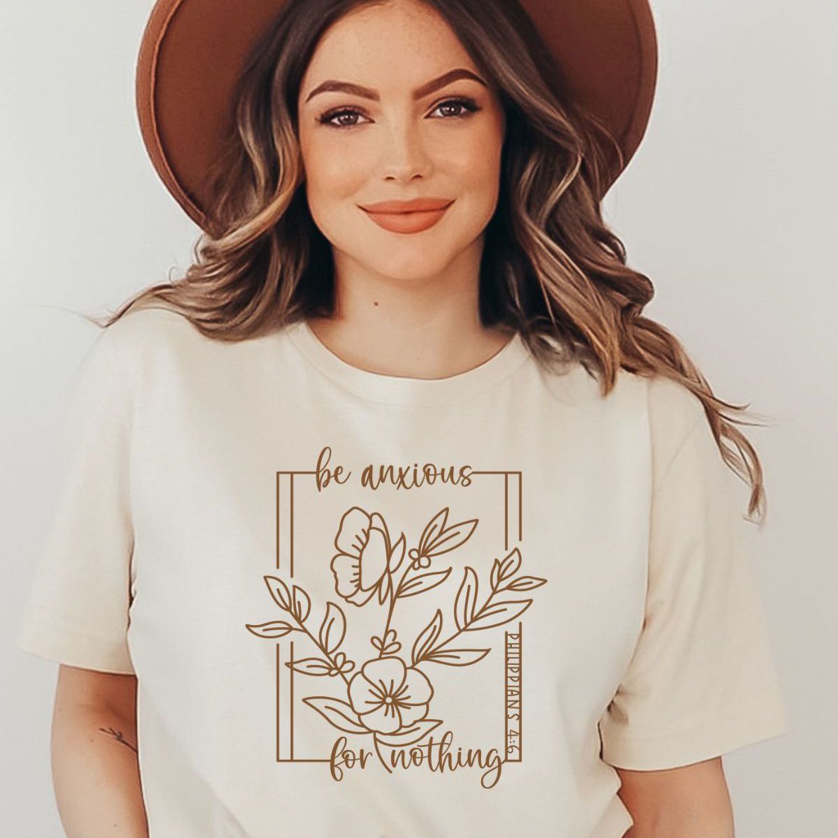 Be Anxious For Nothing Women'S T-Shirt