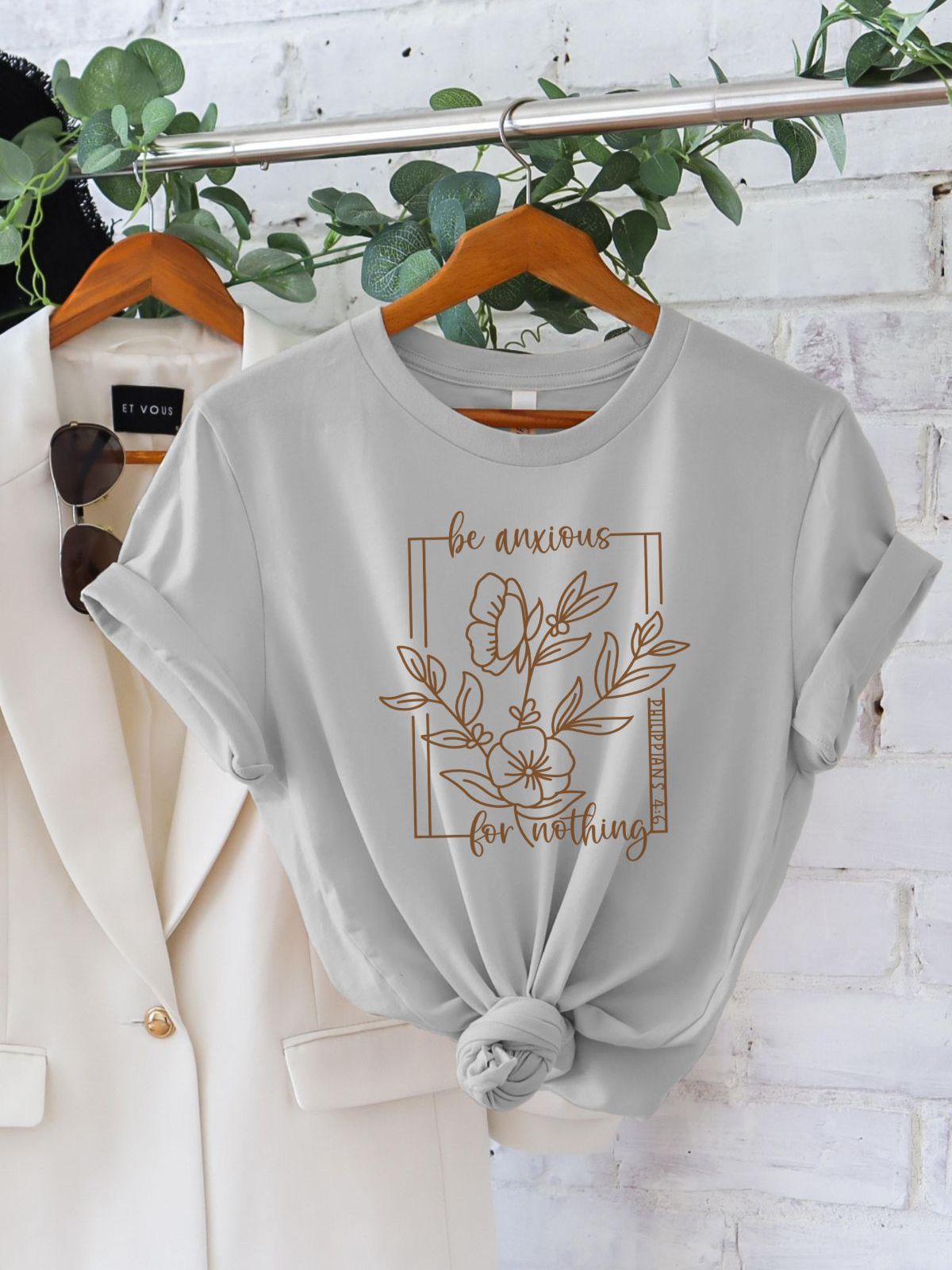 Be Anxious For Nothing Women'S T-Shirt